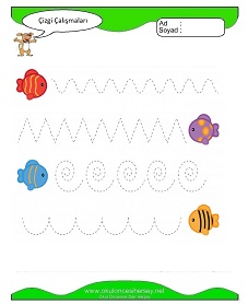 Çizgi Çalışma Sayfaları